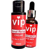 Kap Kaç Vip An.al Rahatlatıcı Krem ve Erkeklere Özel Damla - Belirtilmemiş