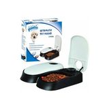 Kap Kaç Zaman Ayarlı Otomatik Kedi ve Köpek Mama Kabı Çiftli 27X7X24 cm - Belirtilmemiş