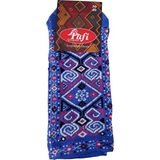 Kapadokya Hediyelik Kilim Desenli Patik Çorap 2 ADET - Saks - Mavi - 36 - 40