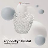 Kapadokya Kristal Orkide - Şeffaf Saksı 0,5 Lt Kap/1