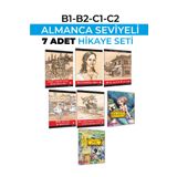 Kapadokya Yayınları ALMANCA HİKAYE B1-B2-C1-C2 SEVİYESİNDE 7 Lİ SET ( KARAKOT OKUMALIDIR )