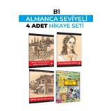 Kapadokya Yayınları ALMANCA HİKAYE B1 SEVİYESİ 4 LÜ SET (KARAKOT OKUMALIDIR)