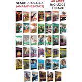 Kapadokya Yayınları İngilizce Hikaye A1 Seviyesi A2 Seviyesi B1 Seviyesi B2 Seviyesi C1 Seviyesi C2 Sev. Toplam 40 Kitap - Sharon Hurst - A1 A2 B1 B2 C1 C2 SEVİYELERİNDE