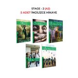 Kapadokya Yayınları İNGİLİZCE HİKAYE A2 SEVİYESİ (STEGE 2) 5 Lİ SET