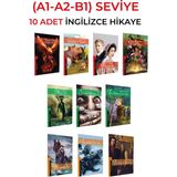 Kapadokya Yayınları İngilizce Hikaye Kitabı A1-A2-B1 Seviyesinde 10 Adet Ciltli Kitap Sharon Hurst'tan