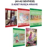 Kapadokya Yayınları Rusca Hikaye Seti A1+A2 Seviyesi 5 Li Hikaye Seti Olga Tarasova KAPADOKYA YAYINLARI Ciltli Normal Boy