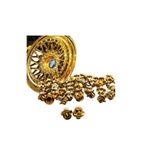 Kapak Dünyası Bbs - Hartge - Type 1 - Oz Mito - Kt Jant Boncuğu Gold- Krom 140 Adet