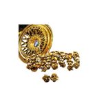 Kapak Dünyası Bbs - Hartge - Type 1 - Oz Mito - Kt Jant Boncuğu Gold- Krom 60 Adet
