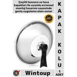 #Kapak Isıya Dayanıklı Şık Mutfak Aksesuarı Yedek Parça Tutacağı Dikey Tasarım Tencere Kapağı Kolu