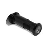 Kapaklı Çelik Kapı Dürbünü Mat Siyah 60-90 Mm