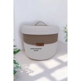 Kapaklı Hasır Sepet Düzenleyici Hediyelik Organizer-23x18cm 1001000000085