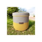 Kapaklı Hasır Sepet Organizer Düzenleyici-23x25cm OZLEM1161