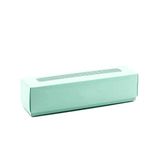 Kapaklı Makaron Kutusu Turkuaz Yeşili 5x20x5 cm