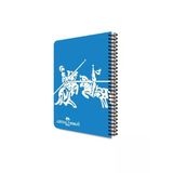 Kapaklı Spiralli Defter, 80 Yaprak Çizgili, Pp Kapaklı
