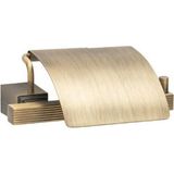 Kapaklı Tuvalet Kağıtlığı Antik Renk 75X91X170 mm - 000-Siyah