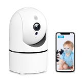 Kapalı Kamera, 1080P HD 360° Pan/Tilt WiFi Kamera Köpek/Evcil Hayvan/Bebek/Ev Güvenliği, AI İnsan/Ses/Hareket Algılama, Gece Görüşü, 2 Yönlü Ses, Bulut/Max 256GB TF Kart Depolama, Alexa ile çalışma,