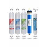 Kapalı Kasa 12 Inç Su Arıtma Cihazı 5 Aşama Inline Vontron Membranlı Filtre Seti