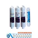 Kapali Kasa 12 Inc Su Aritma Cihazi Filtresi Inline 4 Asamali Nsf Onayli Set
