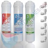 Kapalı Kasa 12 İnç Su Arıtma Cihazı Filtresi İnline 6 Aylık Set
