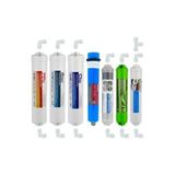 Kapalı Kasa Su Arıtma Cihazı 7 Li Inline Filtresi Seti 11 Aşamalı Kuno Membran (Krem)