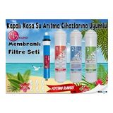 Kapalı Kasa Su Arıtma Filtre Seti - Inline Set Lg Mebran (en İyi Fiyatlı Set)
