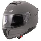 Kapali Kask Ls2 Stream 2 Mat Concrete Vizörlü 3Xl