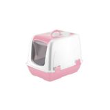 Kapalı Kedi Tuvaleti Pembe