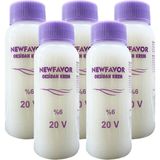 Kapamarka New Favor Oksidan Krem Saç Boya Sıvısı 6'lık 20 Volüme 5 Ad. 60 Ml