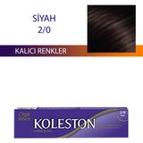 Kapamarka Wella Koleston Single Tüp Boya Saç Boyası Siyah 2/0