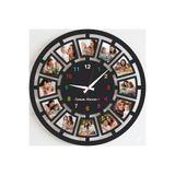 Kapbirhediye Kişiye Özel 12 Resimli Duvar Saati (2) 4 mm KALINLIĞINDA 40cm x 40cm