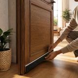 Kapı Altı Rüzgar Önleyici 90 Cm Yapışkanlı Isı Yalıtım Süngeri Soğuk Toz Ses Kesici Eşik Süngeri