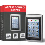 Kapı Giriş Sistemi İçin Securemydoor Proximity Dijital Tuş Takımı | Hem Rfıd Anahtarlık Hem De Pın Kodu Girişi İle | İç Mekan Güvenlik Kontrolleri İçin | Dokunmatik Yüzeyli Klavye