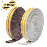 Kapı Pencere Bandı Fitili Yapışkanlı Soğuk İzolasyon 10x2=20 Mt