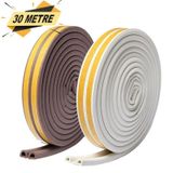 Kapı Pencere Bandı Fitili Yapışkanlı Soğuk Izolasyon 15X2=30 Mt