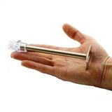 Kapı Stoperi Tamponu 15 Cm Krom Metal Vidalı Kapı Stopu Silikonlu