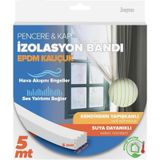 Kapı Ve Pencere İzolasyon Bandı Beyaz 5m