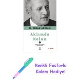 Kapı Yayınları Aklımda Kalan - 1 + Renkli Fosforlu Kalem - Hayır