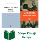 Kapı Yayınları Arasokakların Tarihi + Geometri + Dünya Klasiği Hediye - Hayır