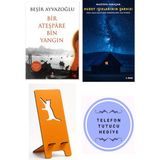 Kapı Yayınları Bir Ateşpare Bin Yangın - Beşir Ayvazoğlu + Kuzey Işıklarının Şarkısı + Telefon Tutucu