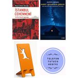 Kapı Yayınları Istanbul Cehennemi - Tarihte Büyük Yangın - Niyazi Ahmet Banoğlu + Kuzey Işıklarının Şarkısı + Telefon Tutucu