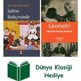 Kapı Yayınları Şah’ın Bahçesinde + Geometri + Dünya Klasiği Hediye - Hayır