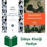 Kapı Yayınları Sosyoloji Konuşmaları + Geometri + Dünya Klasiği Hediye - Hayır