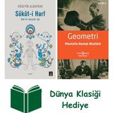 Kapı Yayınları Sükut-I Harf + Geometri + Dünya Klasiği Hediye - Hayır