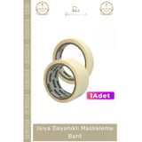 #Kapıpencerebantı Hotmelt Isıya Dayanıklı Krep Kağıt Endüstriyel Maskeleme Güçlü Boya Badana Bandı - 1 Adet