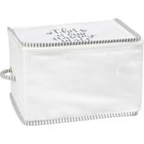 Kapısı Ipli Baskılı Yorgan Yastık Kıyafet Hurcu (Kazak 30 x 22 x 20)