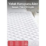 Kapitone Fitted Yatak Koruyucu Alez Tek Ve Çift Kişilik Kapitoneli Microfiber Yatak Alezi