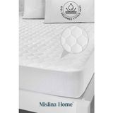 Kapitone Microfiber Fitted Full Kenar Sıvı Su Geçirmez Tek Kişilik Çift Kişilik Yatak Koruyucu Alezi - Beyaz - 100 x 200 cm