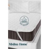 Kapitone Microfiber Köşe Lastikli Ped Sıvı Su Geçirmez Bebek Çocuk Yatak Koruyucu Alezi 70X110 cm - Beyaz - 70 x 110 cm