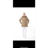 Kapitone Mont, Kaban, Içi Kürklü Kapitone Mont ,büyük Beden Mont, Su Itici Mont - Vizon - 56