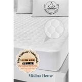 Kapitone Pamuklu Fitted Full Kenar Sıvı Su Geçirmez Bebek Çocuk Yatak Koruyucu Alezi 70X110 cm - Beyaz - 70 x 110 cm